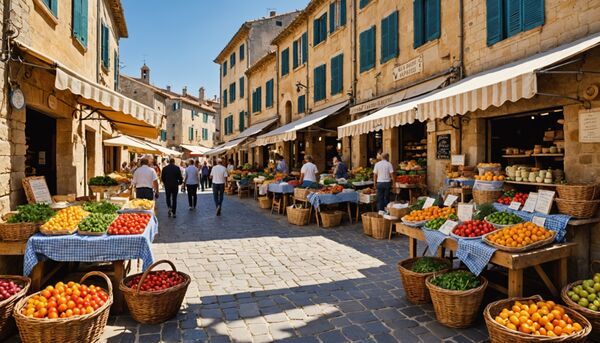 Les plus beaux marchés provençaux du var : jours, ambiance, spécialités